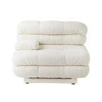 146 Cabrio Modulares U-förmiges Luxus-Ecksofa, modernes 6-Sitzer-Sofa mit Chaiselongue und Ottomane für das Wohnzimmer