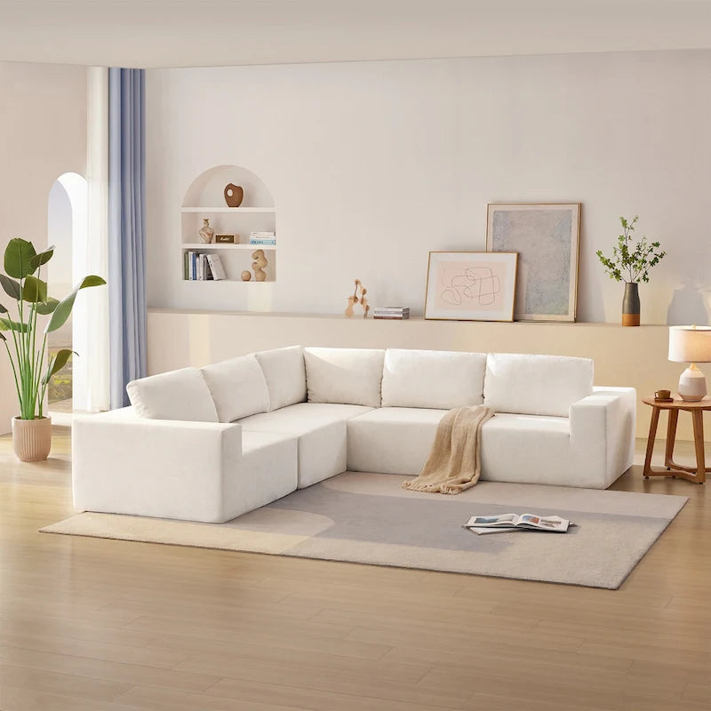 Modulares L-förmiges Ecksofa