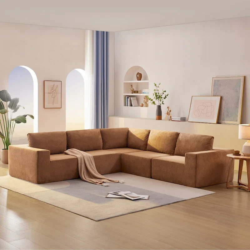 Modulares L-förmiges Ecksofa