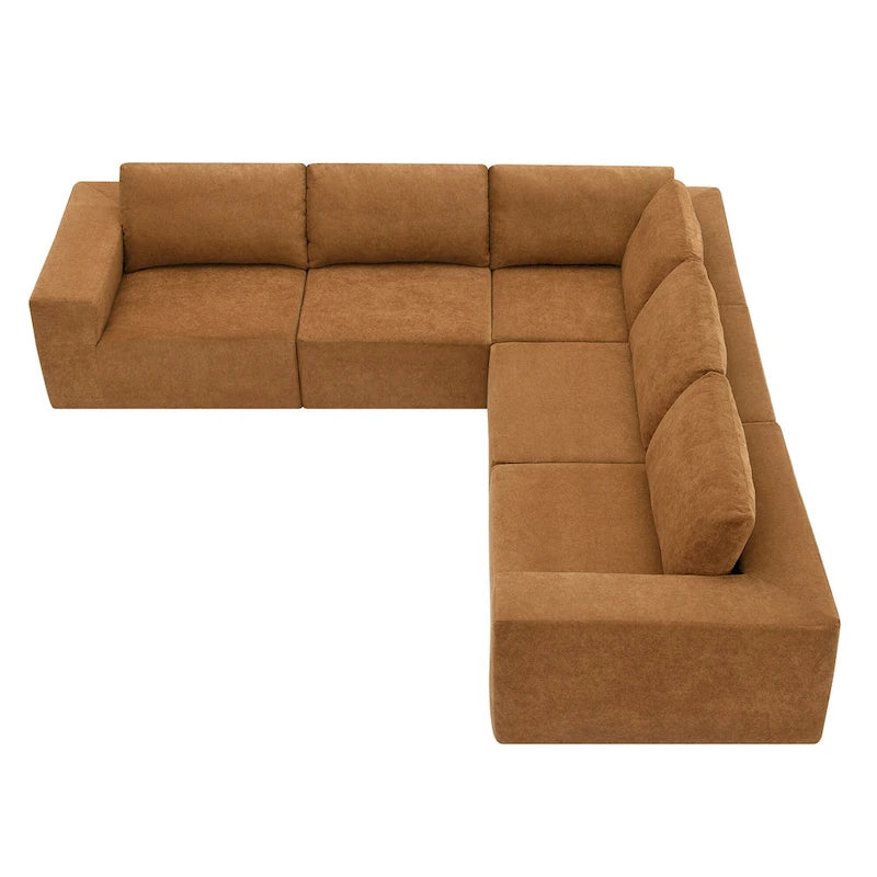 Modulares L-förmiges Ecksofa