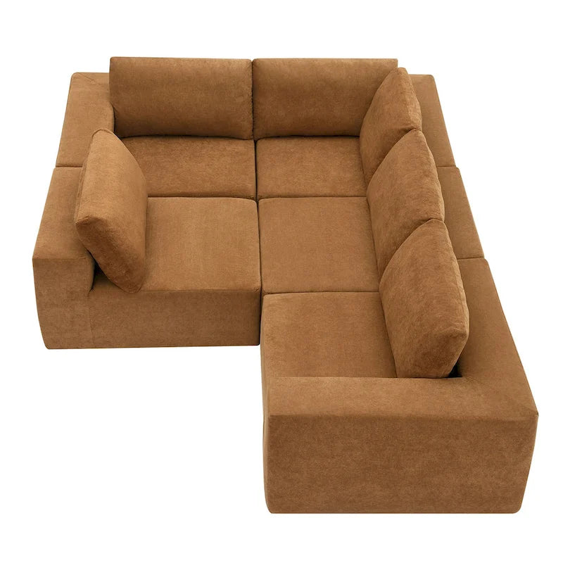 Modulares L-förmiges Ecksofa