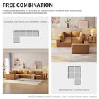 Modulares L-förmiges Ecksofa