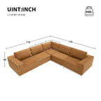 Modulares L-förmiges Ecksofa