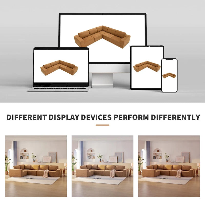 Modulares L-förmiges Ecksofa