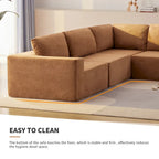 Modulares L-förmiges Ecksofa