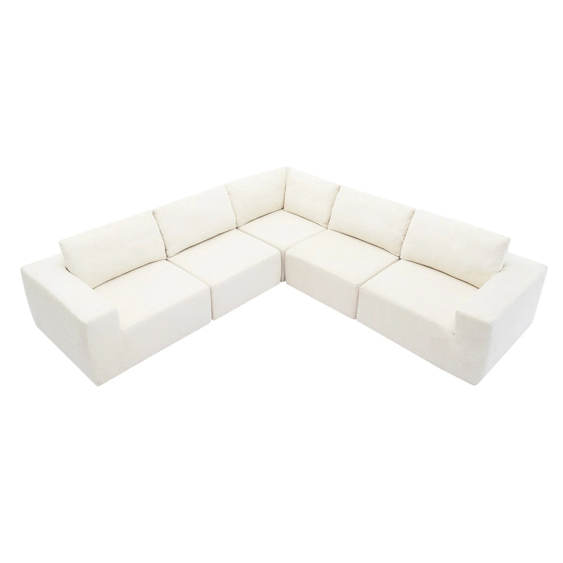 Modulares L-förmiges Ecksofa
