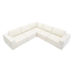 Modulares L-förmiges Ecksofa