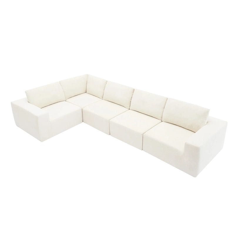 Modulares L-förmiges Ecksofa
