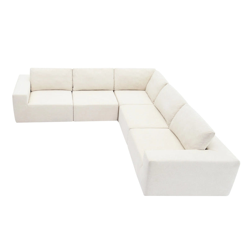 Modulares L-förmiges Ecksofa