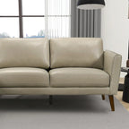 Bloom Wohnzimmer-Ecksofa aus echtem Leder