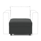 Modulares Sofa Modernes Sektionssofa mit Stauraum und freier Aneinanderreihung für Wohnzimmermöbel-Set