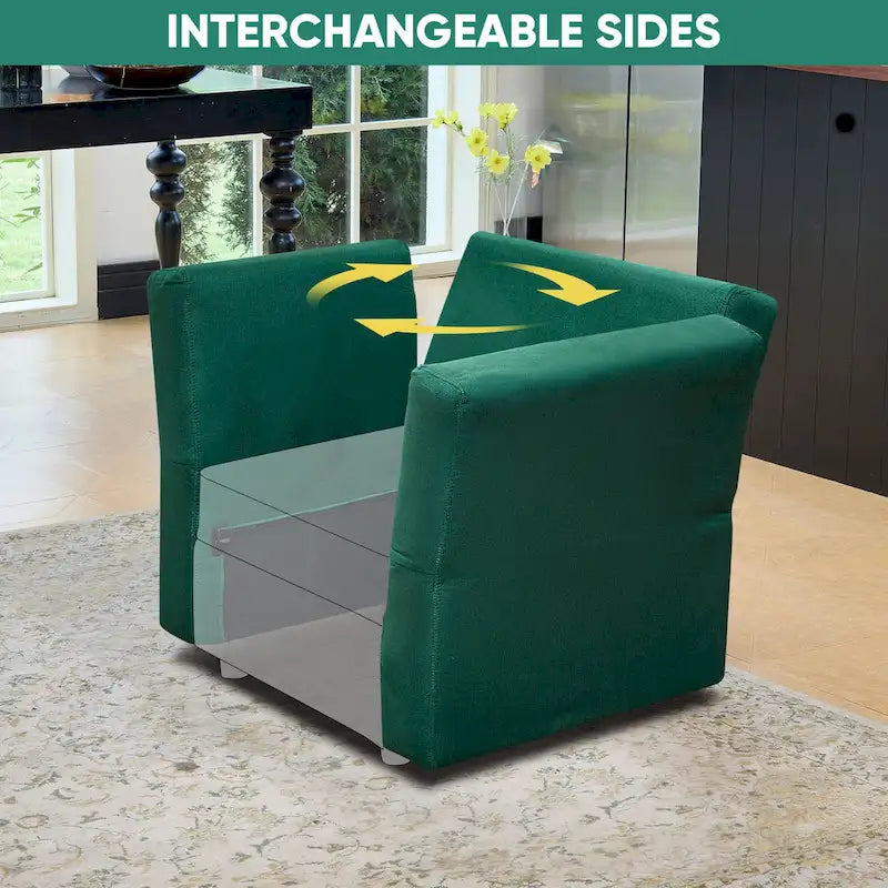 Modulares Sofa Modernes Sektionssofa mit Stauraum und freier Aneinanderreihung für Wohnzimmermöbel-Set