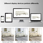 Modernes 5-Sitzer L-förmiges Cloud Sleeper Sofa mit Chaise Lounge und doppelten Sitzkissen