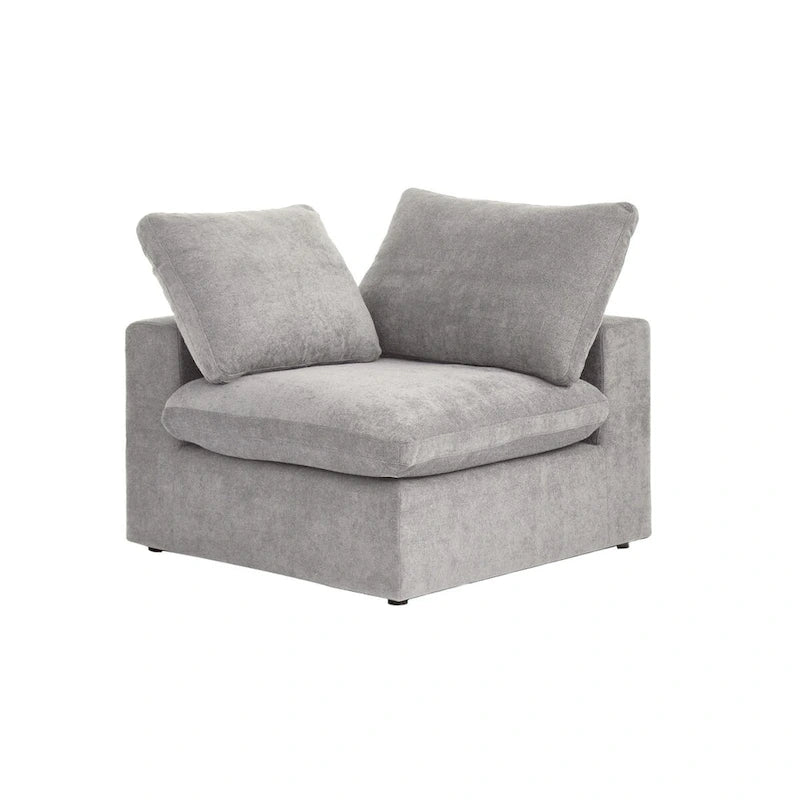 Cloud Modulares Schnittsofa, Daunengefülltes Komfort-Sofa für Wohnzimmer