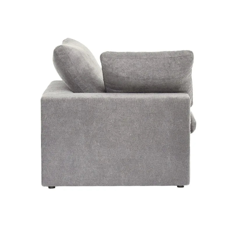 Cloud Modulares Schnittsofa, Daunengefülltes Komfort-Sofa für Wohnzimmer