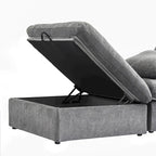 Cloud Modulares Schnittsofa, Daunengefülltes Komfort-Sofa für Wohnzimmer