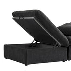 Cloud Modulares Schnittsofa, Daunengefülltes Komfort-Sofa für Wohnzimmer