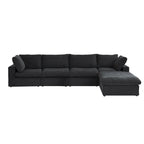 Cloud Modulares Schnittsofa, Daunengefülltes Komfort-Sofa für Wohnzimmer
