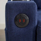L-förmiges 3-Sitzer-Sofa mit Stauraum-Ottomane