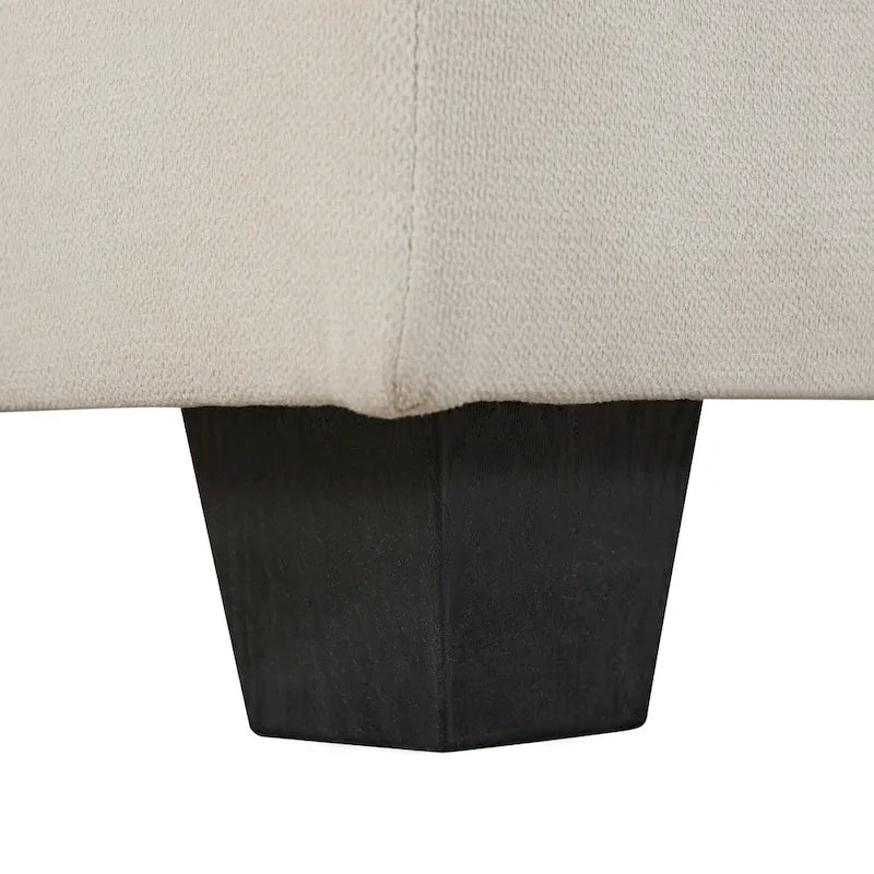 Modernes modulares U-förmiges Ecksofa, umwandelbares Schlafsofa mit beidseitig montierbarer Récamiere