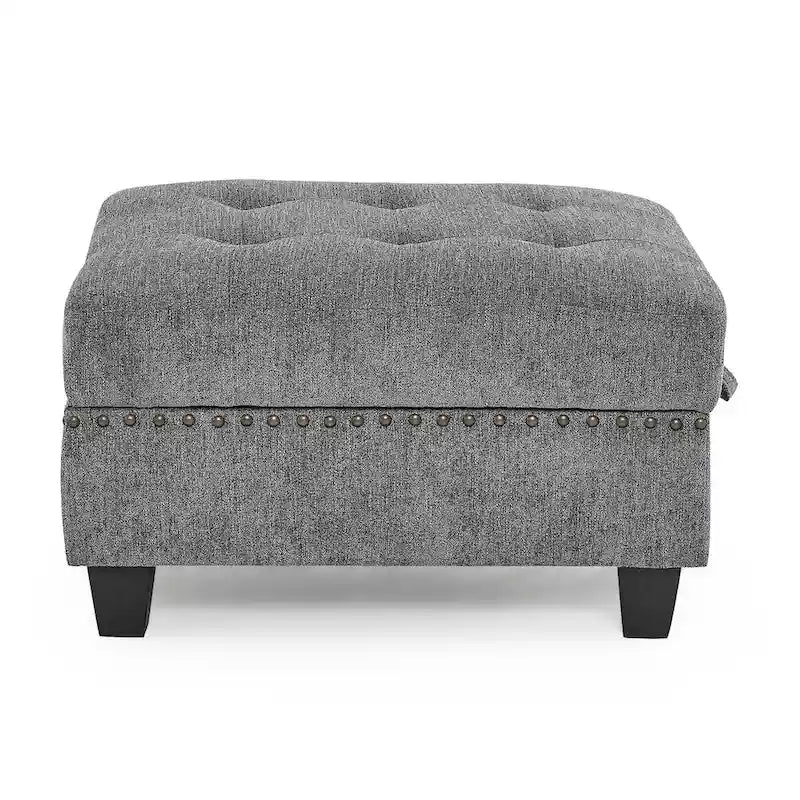 DIY Kombinierbares modulares Ecksofa, Grau