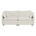 2-teiliges Wohnzimmerset, 2-teiliges Polstersofa und Couch