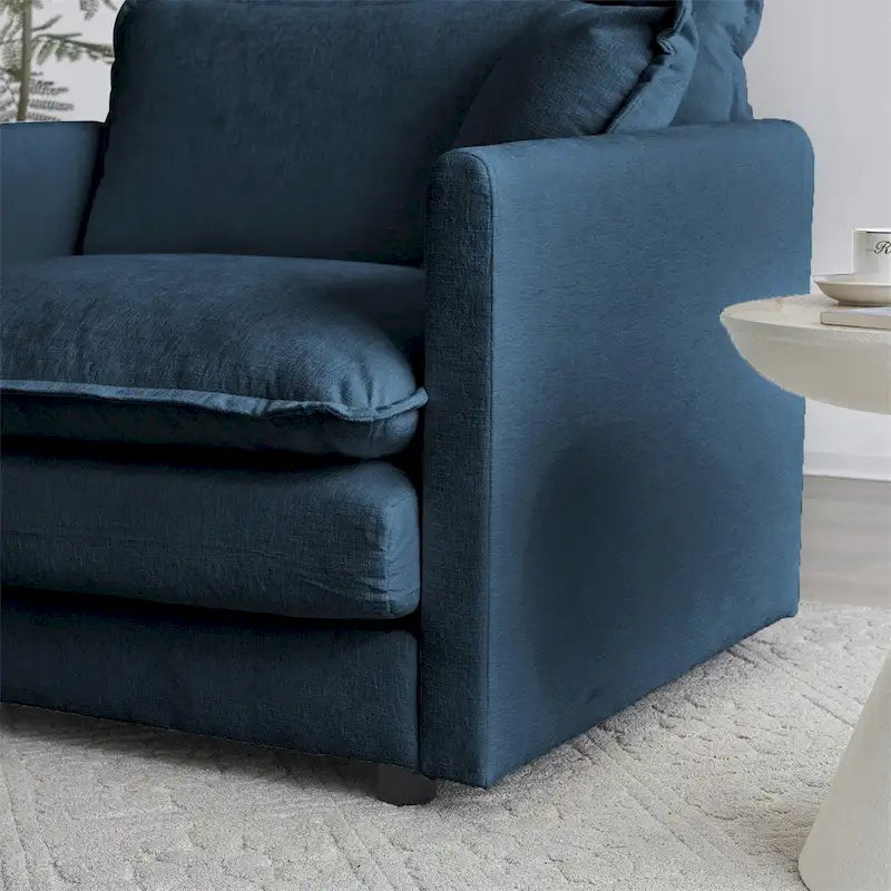 2-teiliges Wohnzimmerset, 2-teiliges Polstersofa und Couch