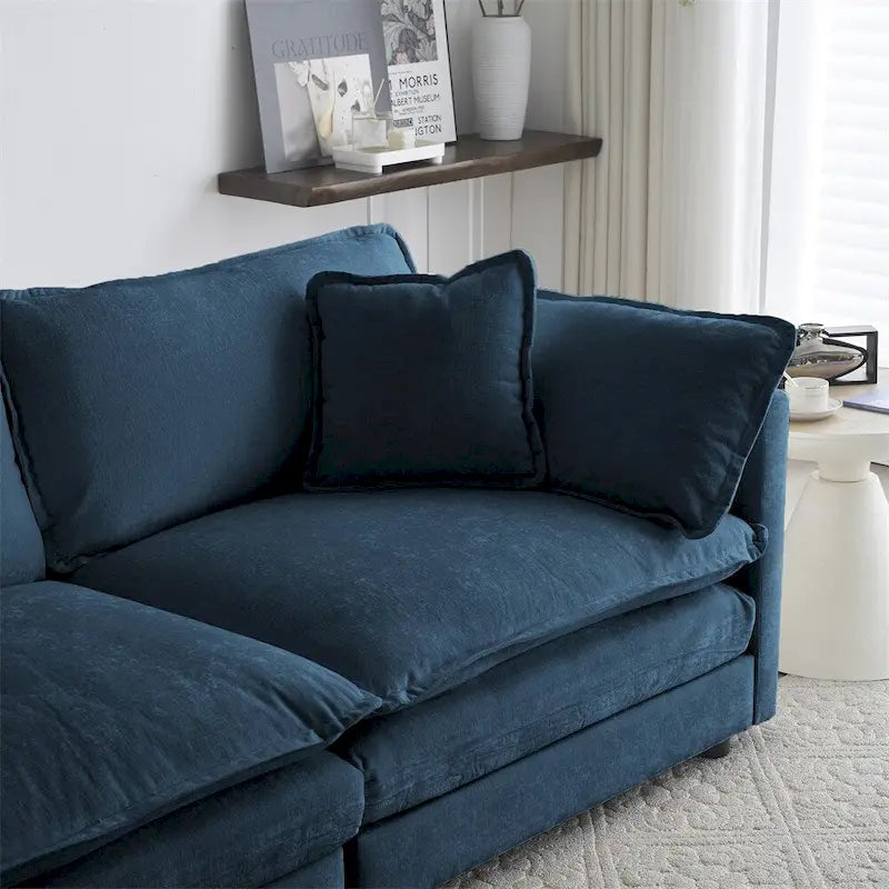 2-teiliges Wohnzimmerset, 2-teiliges Polstersofa und Couch