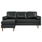 Valour 78 Leder-Ecksofa