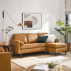 Valour 78 Leder-Ecksofa