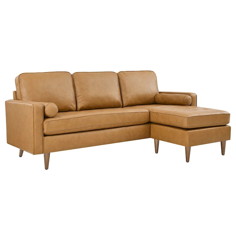 Valour 78 Leder-Ecksofa