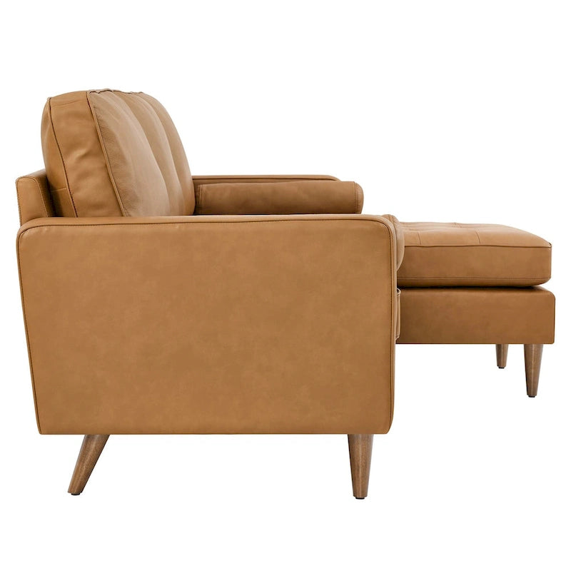 Valour 78 Leder-Ecksofa