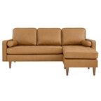 Valour 78 Leder-Ecksofa