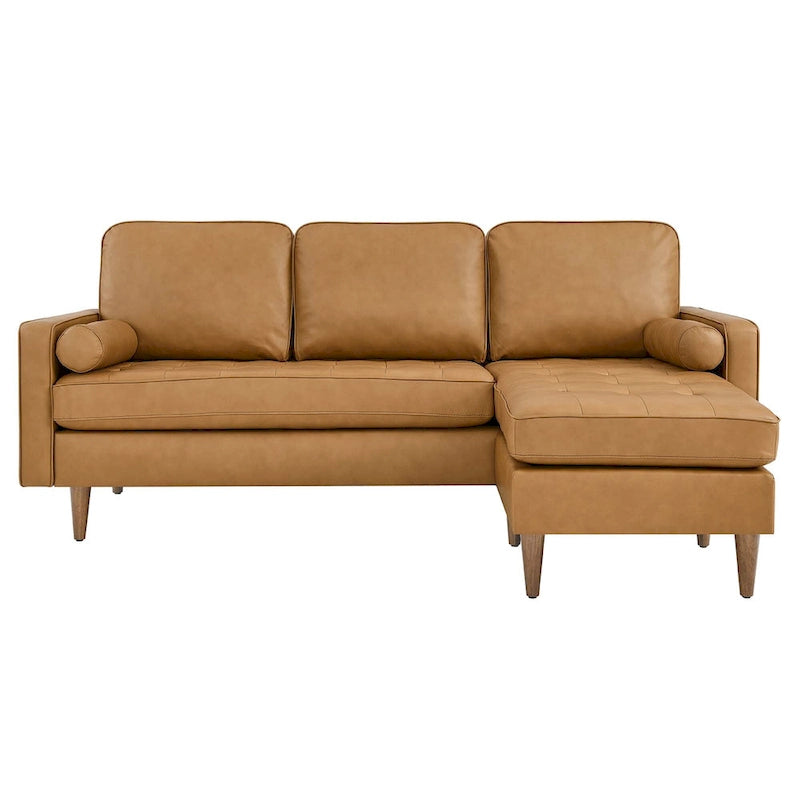 Valour 78 Leder-Ecksofa
