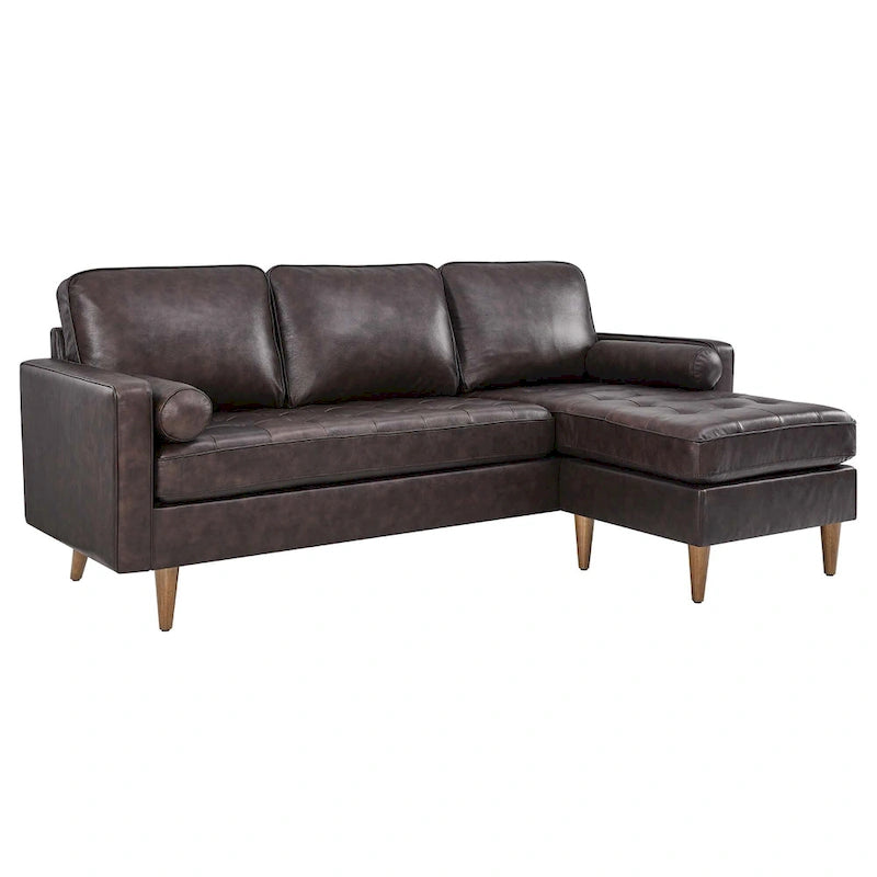 Valour 78 Leder-Ecksofa