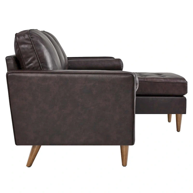 Valour 78 Leder-Ecksofa