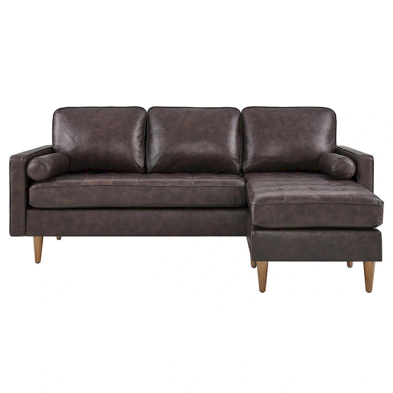 Valour 78 Leder-Ecksofa