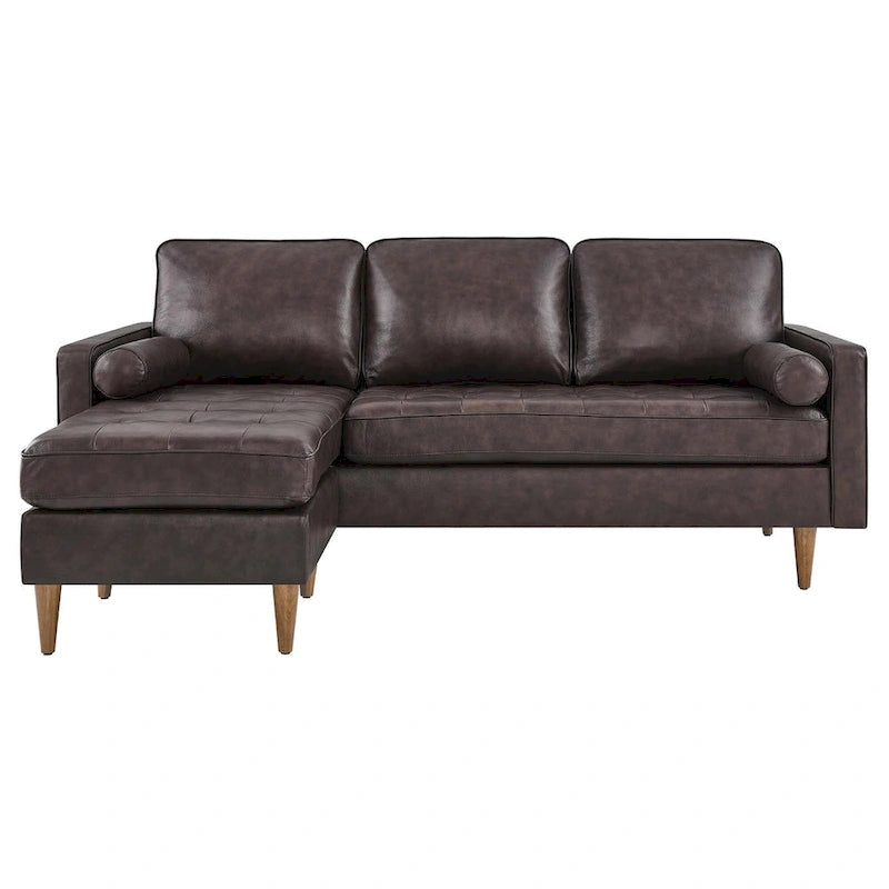 Valour 78 Leder-Ecksofa