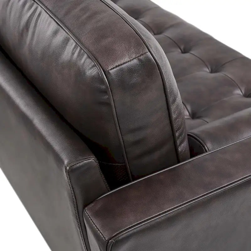 Valour 78 Leder-Ecksofa