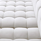 Elegantes 3-teiliges Ecksofa in U-Form aus Samt