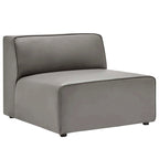 Mingle veganes Leder, 7-teiliges Ecksofa-Set