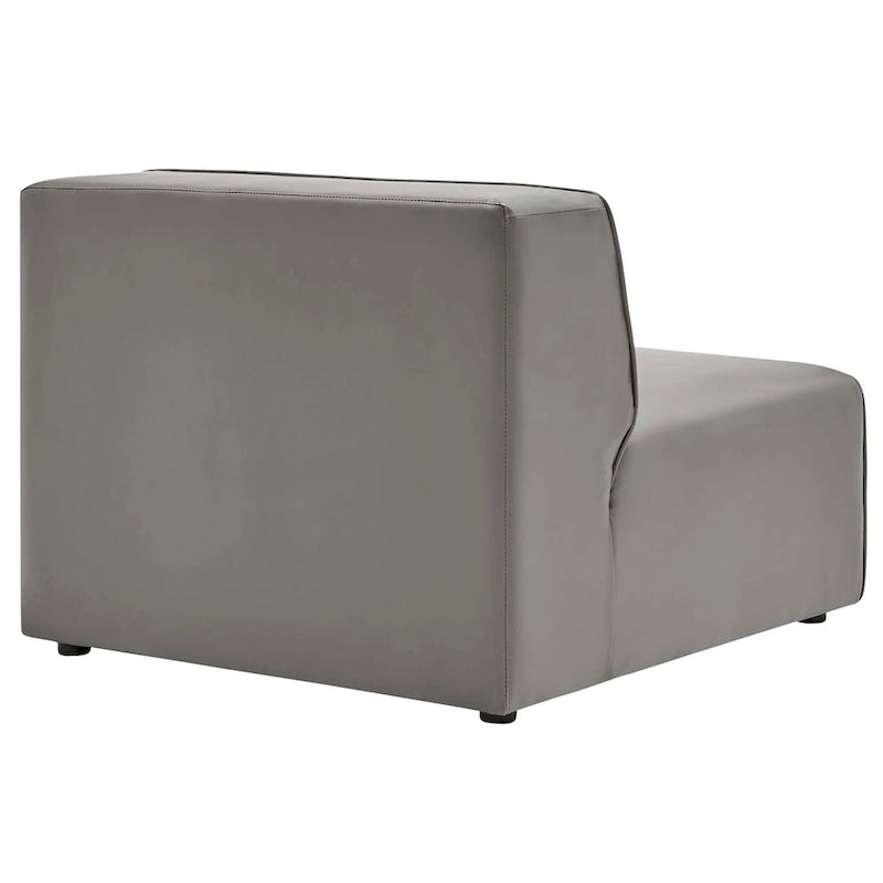 Mingle veganes Leder, 7-teiliges Ecksofa-Set