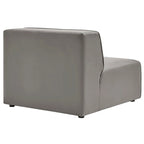 Mingle veganes Leder, 7-teiliges Ecksofa-Set
