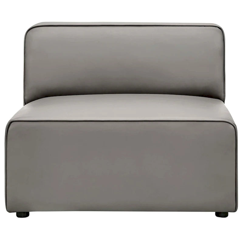 Mingle veganes Leder, 7-teiliges Ecksofa-Set