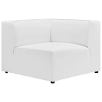 Mingle veganes Leder, 7-teiliges Ecksofa-Set