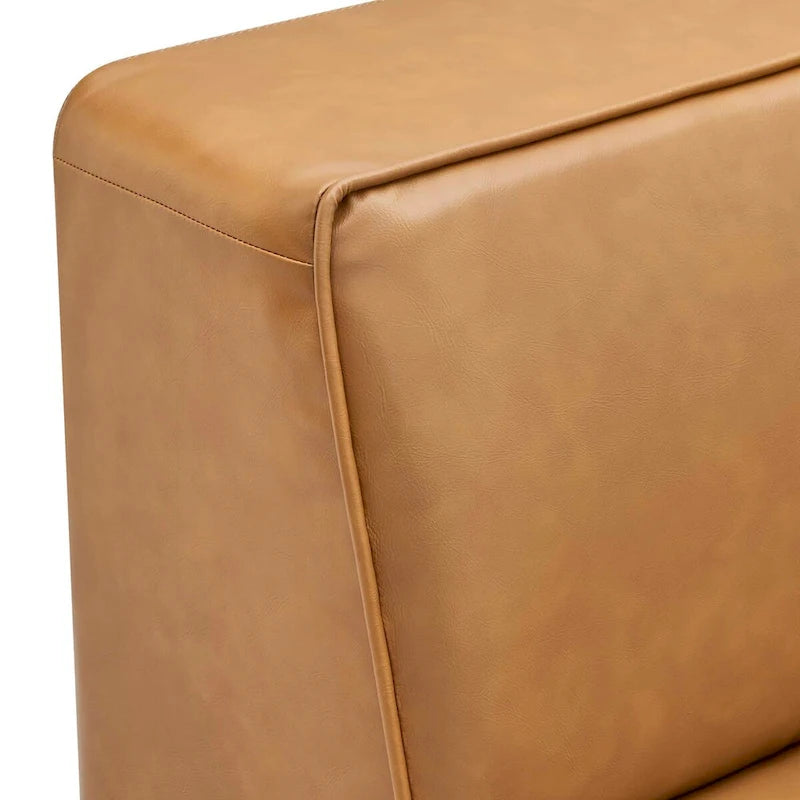 Mingle veganes Leder, 7-teiliges Ecksofa-Set