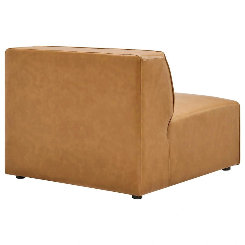 Mingle veganes Leder, 7-teiliges Ecksofa-Set