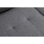Schnittsofa-Wohnzimmer mit L-förmigem Chaiselongue und Getränkehalter