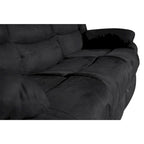 93 Breite Polyester/Wildleder 5-teiliges manuelles Relaxsofa-Schnittsofa