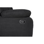 93 Breite Polyester/Wildleder 5-teiliges manuelles Relaxsofa-Schnittsofa